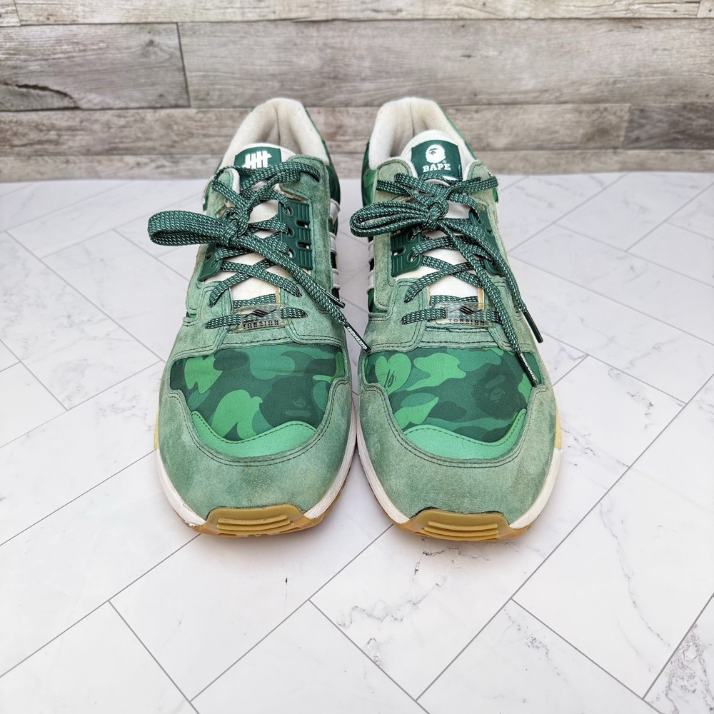 BAPE x Undefeated x Adidas ZX 8000 - Men's Size 11 - FY8851 - Picture 9 of 12